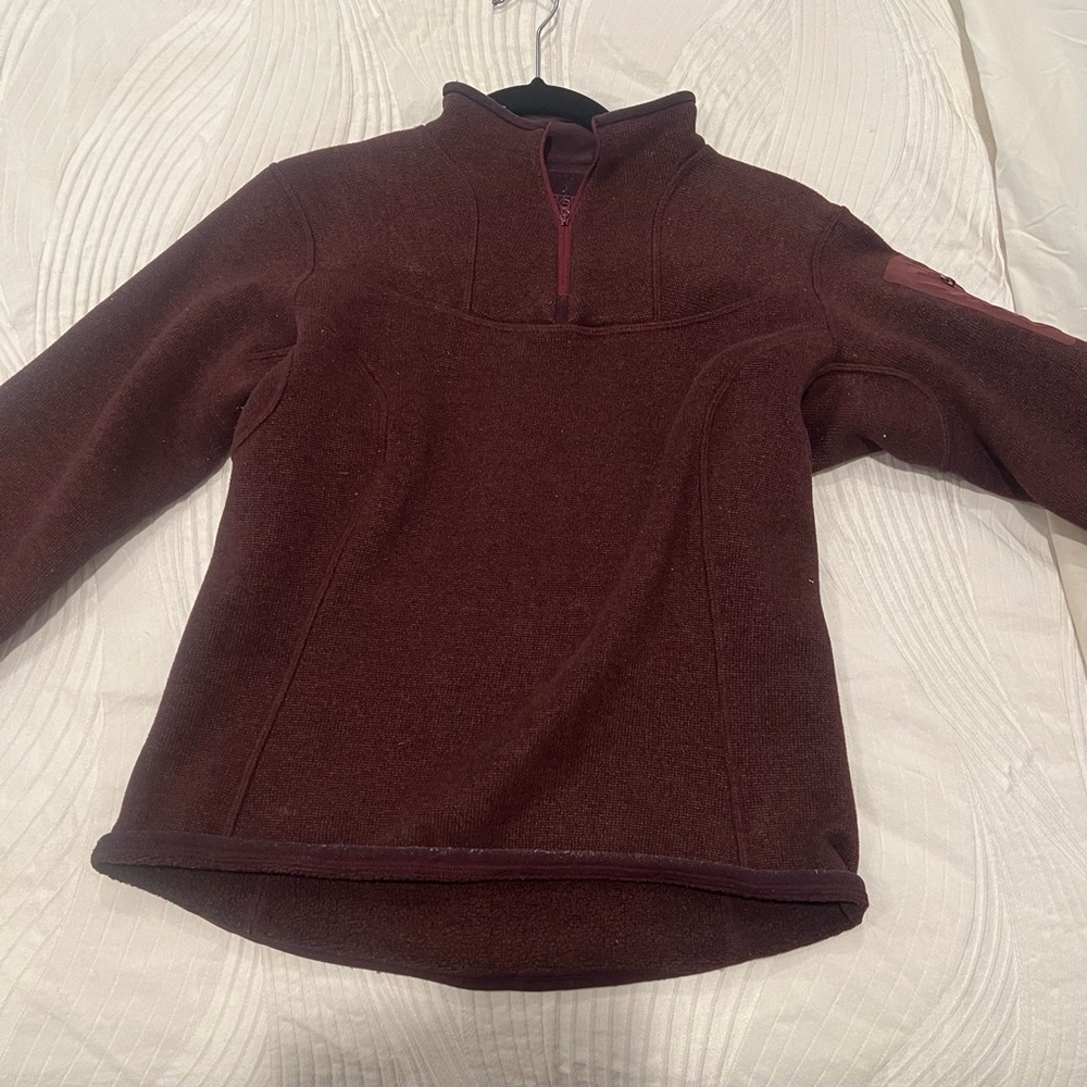 Arc’teryx women’s covert 1/4 zip small